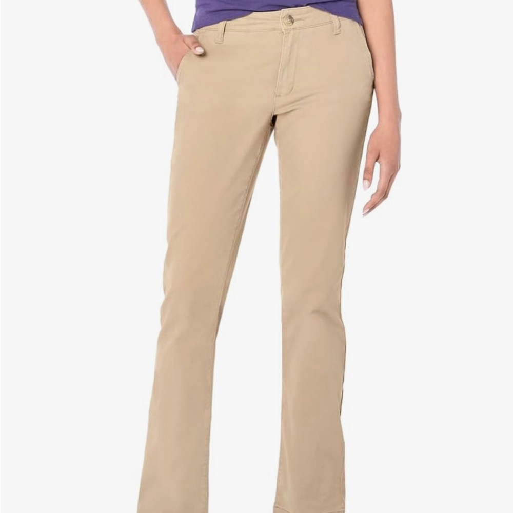 AEROPOSTALE Womens Aero Classic Uniform Pant - khaki